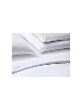 CHRISTIAN FISCHBACHER | Housse de couette en satin fin 140x200cm Blanc | 